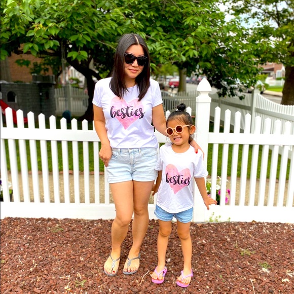 Mommy and Me Matching Besties Shirts Set - Picture 3 of 3